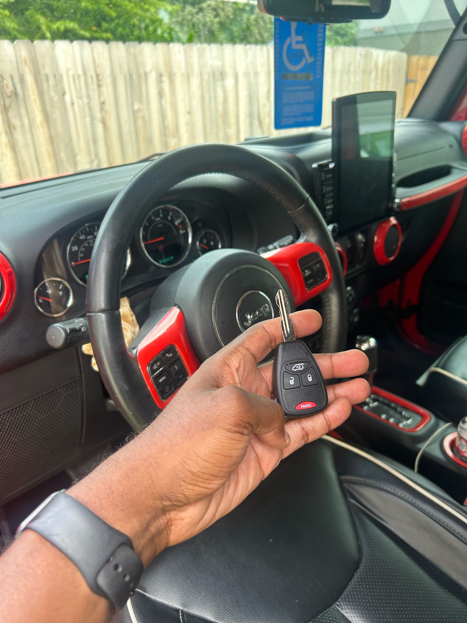 Jeep key programming mobile locksmith Pearland